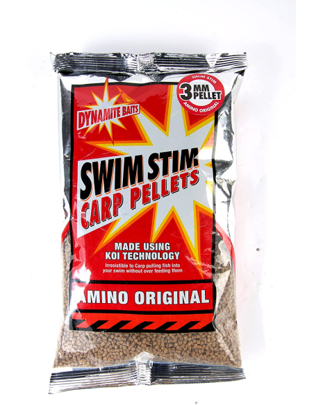 Pellet Dynamite Baits Swim Stim Carp -Amino Orginal 3mm DYNAMITE BAITS - 1 Pellet Dynamite Baits Swim Stim Carp -Amino Orginal 3mm DYNAMITE BAITS - 1