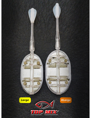 Top Mix Arrow Flat  Podajnik Method Feeder XL.45gr  - 4