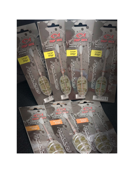 Top Mix Arrow Flat  Podajnik Method Feeder XL.60gr TOP MIX - 5