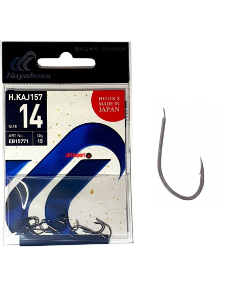 Haczyki Colmic Hayabusa HKAJ 157-BLACK NICKEL ROZMIAR.20 COLMIC - 1