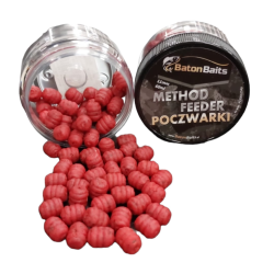 Dumbells Baton Baits Poczwarka Truskawka 11mm  - 1