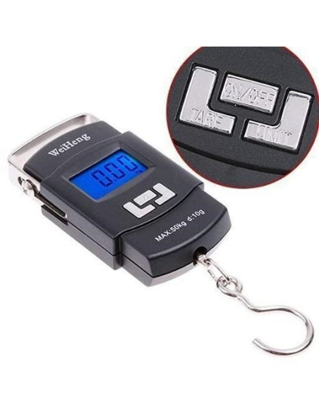 Waga Wędkarska Elektroniczna Ręczna 50kg  - 1