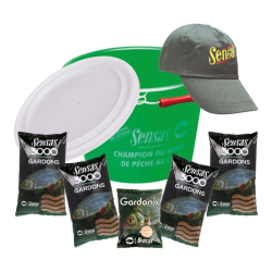 Zestaw SENSAS 3000 ZANĘTA Gardon + DODATEK + WIADRO + CZAPKA SENSAS - 1