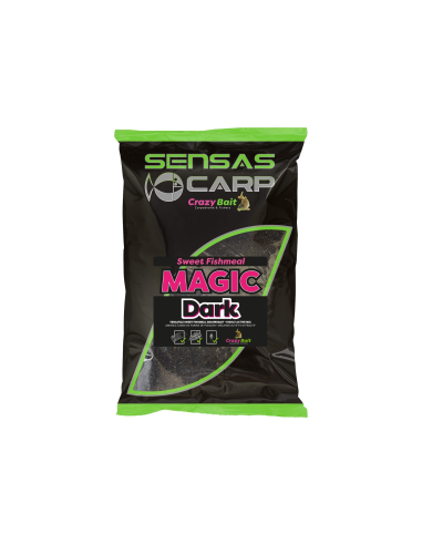 Zanęta SENSAS SWEET FISHMEAL MAGIC DARK  2kg