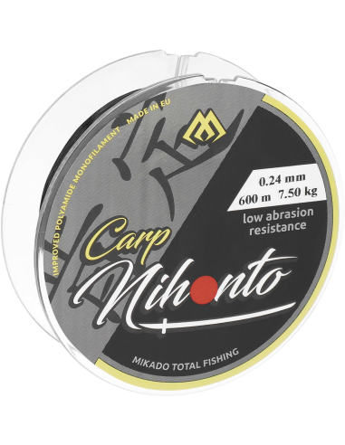 ŻYŁKA MIKADO- NIHONTO CARP - 0.26mm 600m MIKADO - 2