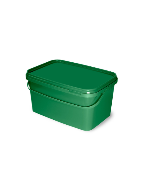 Wiadro kwadratowe z pokrywą Delphin CLASSA/ziel.5L DELPHIN - 2 Wiadro kwadratowe z pokrywą Delphin CLASSA/ziel.5L DELPHIN - 2