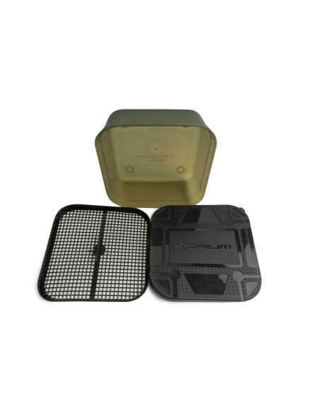 Pudełko Korum Method Maggot Tub and Riddle - 1.2L KORUM - 1