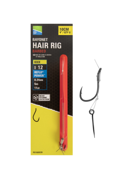 Przypony Preston KKH Mag Store Hair Rigs Bayonet rozm 10 PRESTON - 1 Przypony Preston KKH Mag Store Hair Rigs Bayonet rozm 10 PRESTON - 1