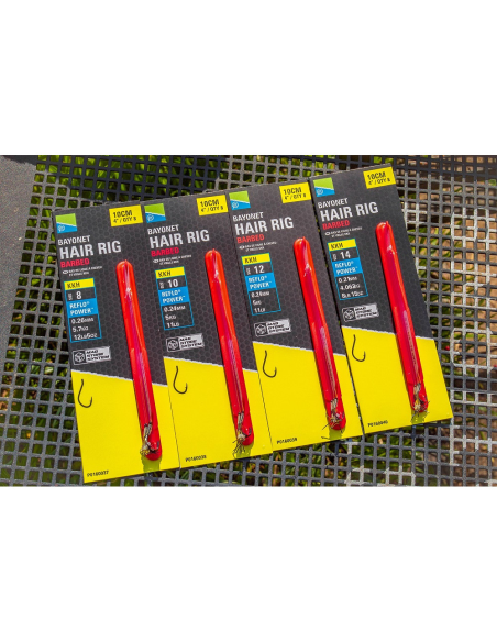 Przypony Preston KKH Mag Store Hair Rigs Bayonet rozm 10 PRESTON - 4 Przypony Preston KKH Mag Store Hair Rigs Bayonet rozm 10 PRESTON - 4