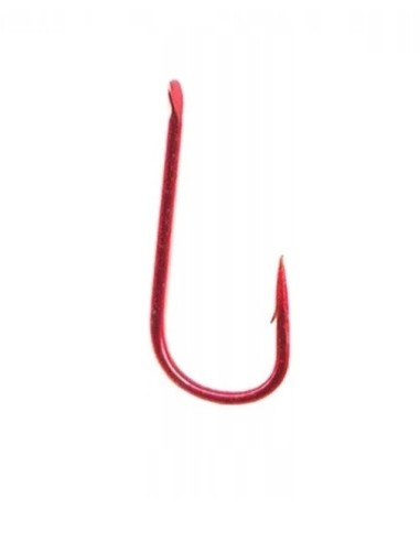 Haczyki Kamasan B512 Red Barbed Wide Gape 12 KAMASAN - 2