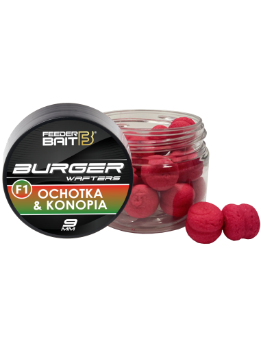 Przynęta Feeder Bait Burger Wafters 9mm - F1 Ochotka Konopia