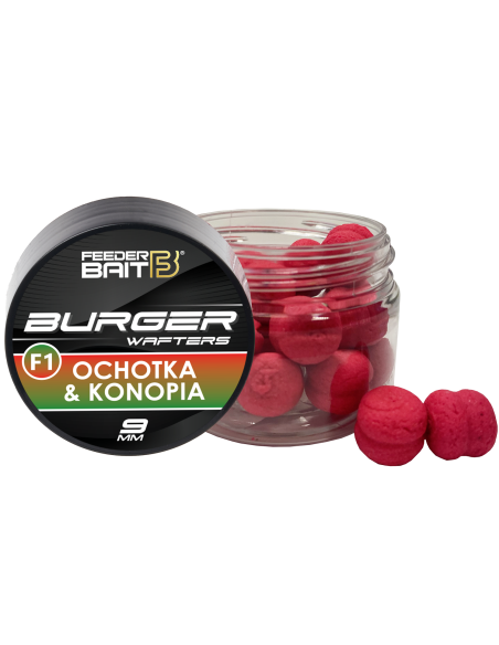 Przynęta Feeder Bait Burger Wafters 9mm - F1 Ochotka Konopia FEEDER BAIT - 1