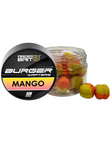 Przynęta Feeder Bait Burger Wafters 9mm - Mango FEEDER BAIT - 1