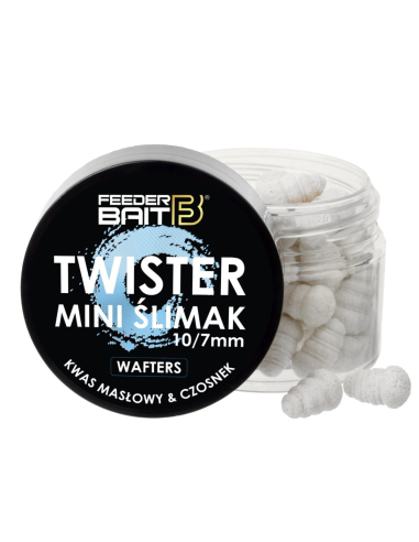 Feeder Bait Twister Mini Ślimak Wafters 10/7mm Kwas Masłowy