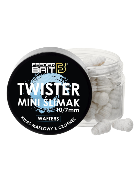 Feeder Bait Twister Mini Ślimak Wafters 10/7mm Kwas Masłowy FEEDER BAIT - 1