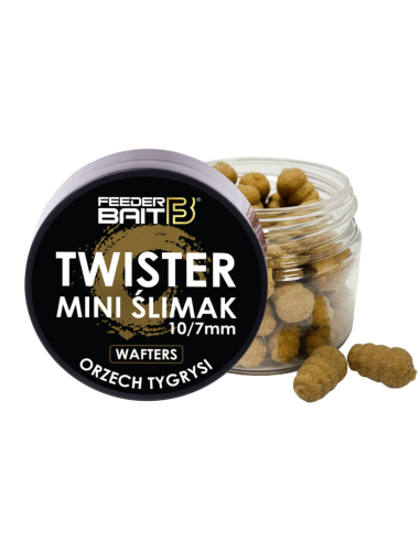 Feeder Bait Twister Mini Ślimak Wafters 10/7mm Orzech Tygrysi