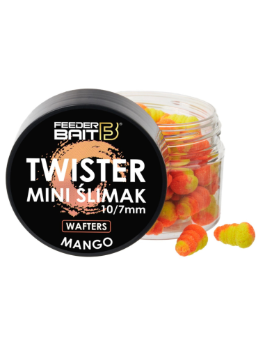 Feeder Bait Twister Mini Ślimak Wafters 10/7mm Mango