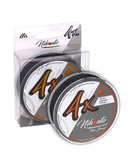 Plecionka Mikado Nihonto FINE BRAID 4X 150m czarna 0,06mm MIKADO - 1