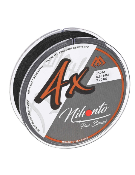 Plecionka Mikado Nihonto FINE BRAID 4X 150m czarna 0,06mm MIKADO - 2