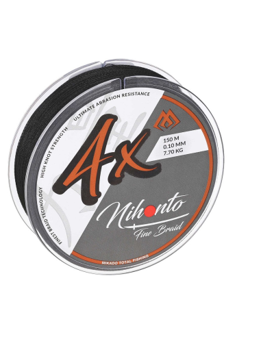 Plecionka Mikado Nihonto FINE BRAID 4X 150m Czarna 0,12mm MIKADO - 2