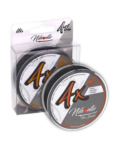 Plecionka Mikado Nihonto FINE BRAID 4X 150m Czarna 0,14mm MIKADO - 1