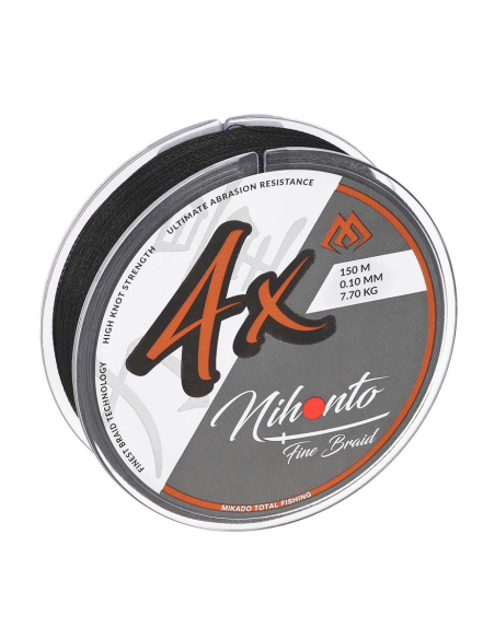 Plecionka Mikado Nihonto FINE BRAID 4X 150m Czarna 0,14mm MIKADO - 2