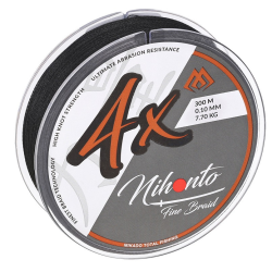 Plecionka Mikado NIHONTO FINE BRAID - 4x 300m CZARNA 0.06mm MIKADO - 1 2