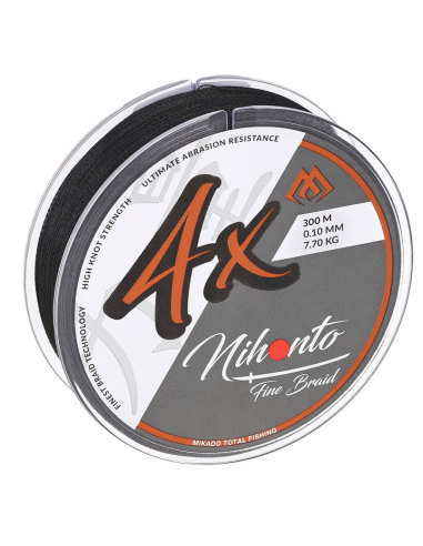 Plecionka Mikado NIHONTO FINE BRAID - 4x 300m CZARNA 0.06mm MIKADO - 2