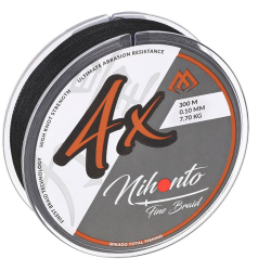 Plecionka Mikado NIHONTO FINE BRAID - 4x 300m CZARNA 0.08mm MIKADO - 1 2