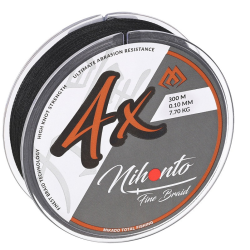 Plecionka Mikado NIHONTO FINE BRAID - 4x 300m CZARNA 0.12mm MIKADO - 1 2