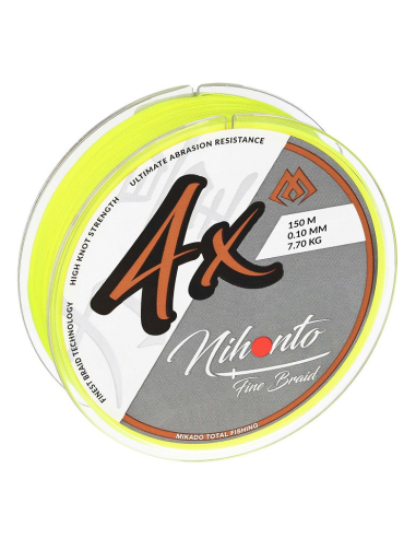 Plecionka Mikado Nihonto FINE BRAID 4X 150m fluo 0,14mm MIKADO - 2