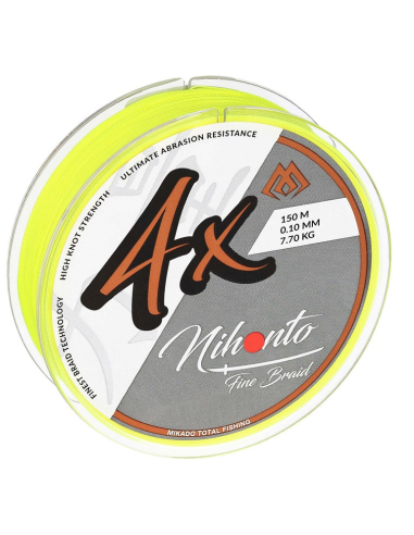 Plecionka Mikado Nihonto FINE BRAID 4X 150m fluo 0,10mm MIKADO - 2