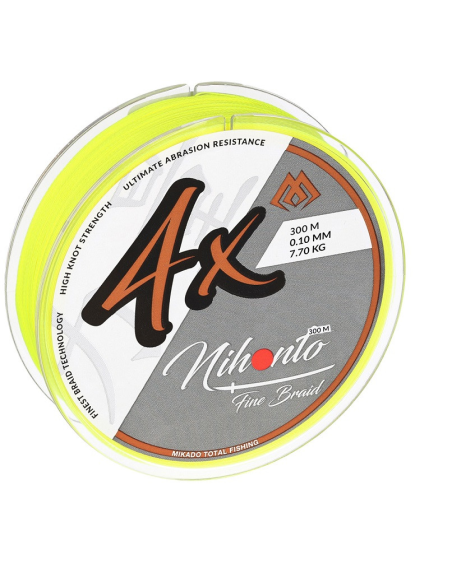 Plecionka Mikado NIHONTO FINE BRAID 4x 300m FLUO 0.08mm MIKADO - 2