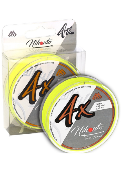 Plecionka Mikado NIHONTO FINE BRAID 4x 300m FLUO 0.10mm MIKADO - 1