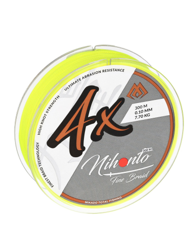 Plecionka Mikado NIHONTO FINE BRAID 4x 300m FLUO 0.14mm MIKADO - 2