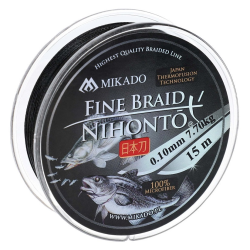 Plecionka Mikado Nihonto FINE BRAID 4X 15m Czarna 0,06mm MIKADO - 1 2