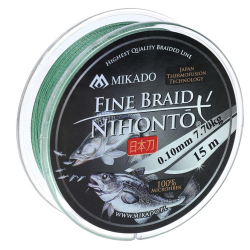 Plecionka Mikado NIHONTO FINE BRAID 15m Zielona - 0.06mm MIKADO - 1 2
