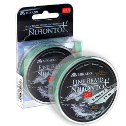 Plecionka Mikado NIHONTO FINE BRAID 15m Zielona - 0.16mm MIKADO - 1