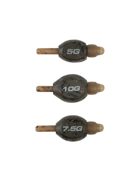 Ciężarki Matrix In-Line Pellet Bomb - 7,5g MATRIX - 4 Ciężarki Matrix In-Line Pellet Bomb - 7,5g MATRIX - 4