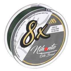 Plecionka Mikado NIHONTO OCTA BRAID 8x 10m ZIELONA 0.14mm MIKADO - 1 2