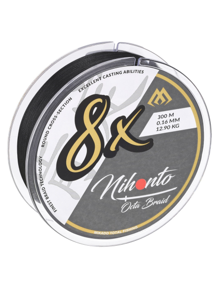 Plecionka Mikado- NIHONTO OCTA BRAID 8x 300m  - 0.08mm MIKADO - 2 Plecionka Mikado- NIHONTO OCTA BRAID 8x 300m  - 0.08mm MIKADO - 2