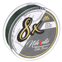 Plecionka Mikado NIHONTO OCTA BRAID Zielona 8x 300m - 0.12mm MIKADO - 1 2