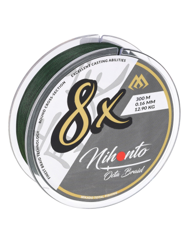 Plecionka Mikado NIHONTO OCTA BRAID Zielona 8x 300m - 0.12mm MIKADO - 2