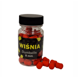 DUMBELLS MCKARP WIŚNIA   8mm  - 1