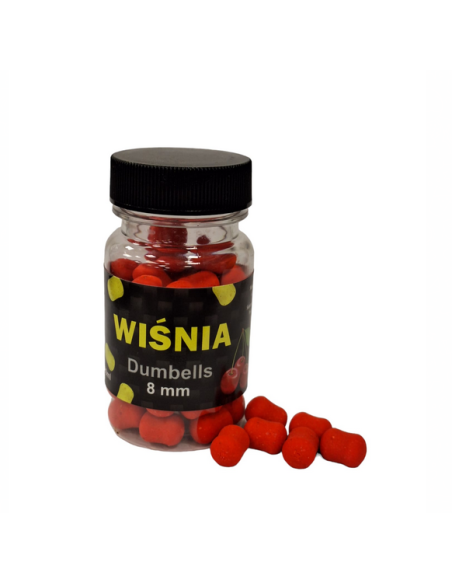 DUMBELLS MCKARP WIŚNIA   8mm  - 1