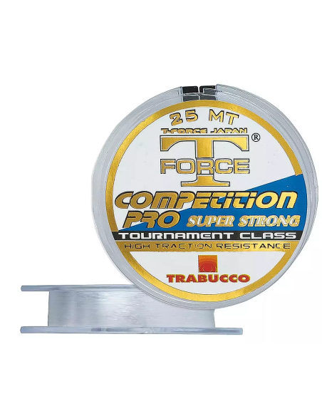 ŻYŁKA TRABUCCO T-FORCE COMPETITION PRO 0,180mm 25m TRABUCCO - 1 ŻYŁKA TRABUCCO T-FORCE COMPETITION PRO 0,180mm 25m TRABUCCO - 1