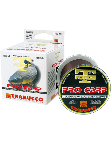 ŻYŁKA TRABUCCO T-FORCE PRO CARP 0,325mm 1000m