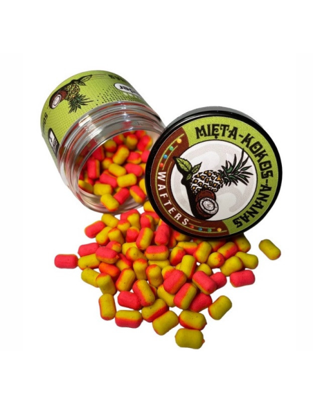 Wafters Magic Feeder Mięta Kokos Ananas 7mm MAGIC FEEDER - 1 Wafters Magic Feeder Mięta Kokos Ananas 7mm MAGIC FEEDER - 1