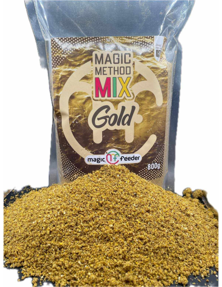 Zanęta Magic Feeder Method Mix Gold 800g MAGIC FEEDER - 1