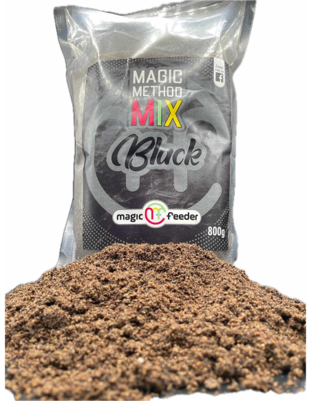 Zanęta Magic Feeder Method Mix Black 800g MAGIC FEEDER - 1